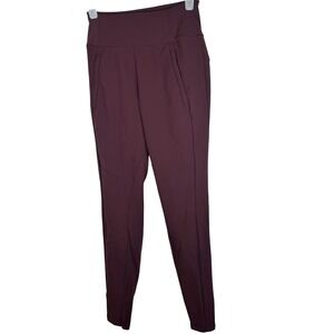 Athleta Headlands Hybrid Trek Tight Womens Size 2‎ Plum Purple Performance Pants